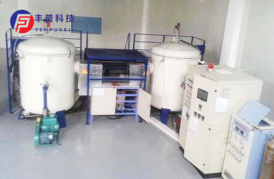 Shandong customer vacuum furnace equipment delivery